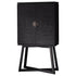 PaulaHome - Chic Charcoal Cocktail Cabinet